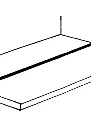 Bestseller KERKMANN 854464 Trennsteg, Breite 960 mm, Tiefe 600 mm