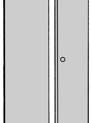 KERKMANN 854512 Türen-Anbausatz, Höhe 1900 mm, Breite 750 mm, RAL 7035 lichtgrau Neue Ware