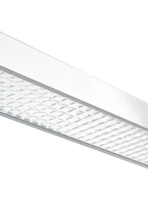 BEDRUNKA 6042147 Systemleuchte eco, Länge 899 mm, Leistung 69,7 W, Leuchtenlichtstrom ca. 2418 lm, mittlere Beleuchtungsstärke 1282 lx, RAL 9006 Finale Aktion