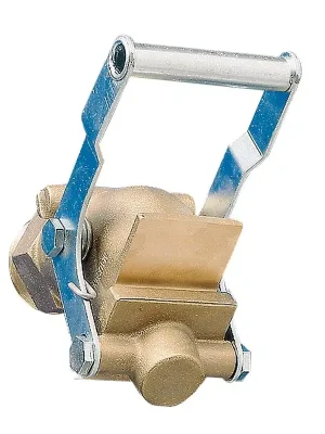 Sonderaktion ASECOS 813253 Messing-Zapfhahn mit 2 Gewinde