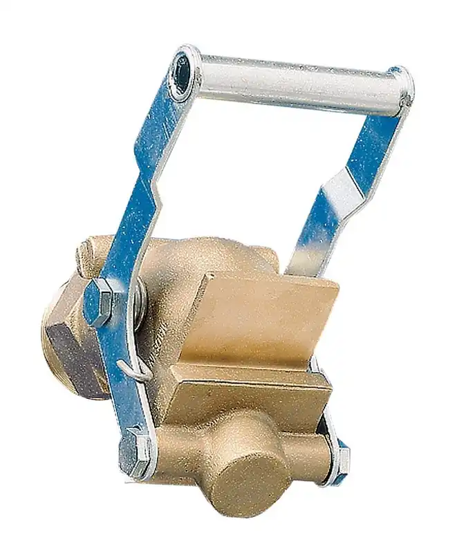 Sonderaktion ASECOS 813253 Messing-Zapfhahn mit 2 Gewinde