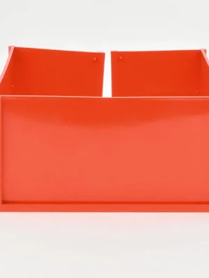ONK 6479742 Paletten-ID-Spange, rot, für den Eckfuß der Palettenschmalseite, BxTxH 113x156x73 mm, VE 25 Stück Finale Aktion