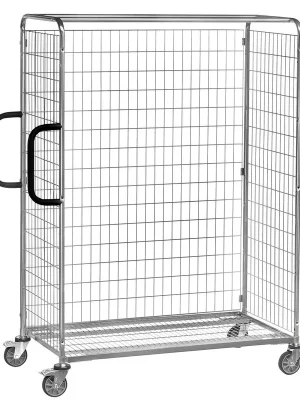 FECHTEL 6011130 Rückwand, für Kommissionierwagen mit Ladefläche LxB 850x610 mm, Wagenhöhe 1625 mm, verzinkt Schnäppchen