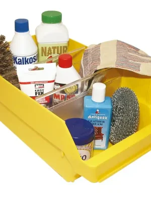 STEMO LAGERSTANDARD GMBH 6040812 Regalkasten, PP, BxTxH 240x300x150 mm, Farbe blau, VE 10 Stück Billig