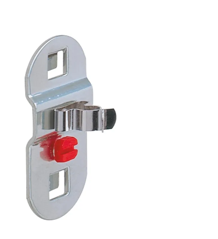 KAPPES 863346 Werkzeugklemme einfach, kleine Grundplatte, Durchm. 10 mm, ähnlich RAL 9006 aluminium Super-Preis