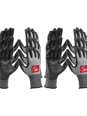Milwaukee 4932480515 HI-DEX Schnittschutzhandschuhe, Klasse C, Größe 11 (XXL) , VE 12 Stk Geprüft