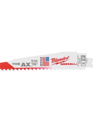 Versand Am Gleichen Tag Milwaukee THE AX Säbelsägeblatt, Demontage, 150 x 5 mm, Demontage, VE 25 Stück
