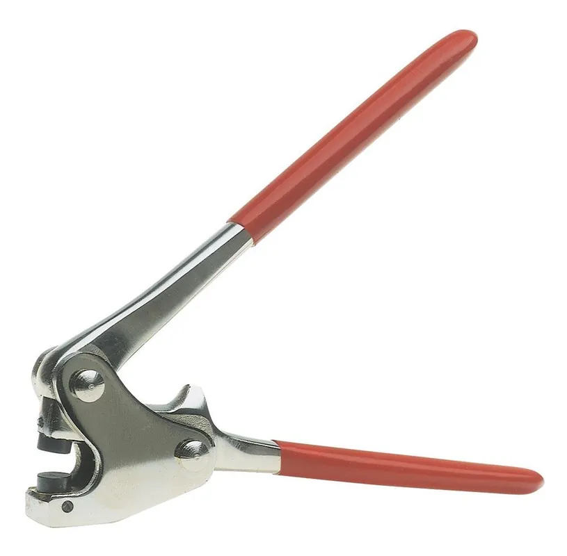 4987301 Plombenzange Länge 130 mm für Plomben Ø 8 mm vernickelt Kunststoffüberzug Sonderaktion