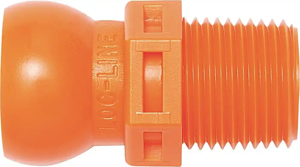 Versand Am Gleichen Tag LOC-LINE 6016303 Gewindenippel Größe 1/2 NPT R 3/8 Beutel mit 4 Stück