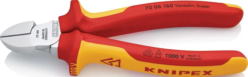 Solange Der Vorrat Reicht KNIPEX 454083 Seitenschneider Länge 160 mm VDE Mehrkomponenten-Hüllen