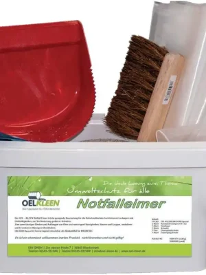 6012609 Notfalleimer Inhalt 7-teilig bindet bis max. 3 l / Eimer Eimer Letzte Chance