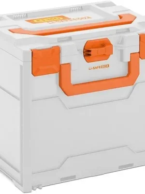 Akku-Systembrand- schutzbox Li-Safe 2-S B400xT300xH340 mm | mit 3 Spezialkissen | 400x300x340 mm | 300x190x215 mm | 1770562 Neuheit