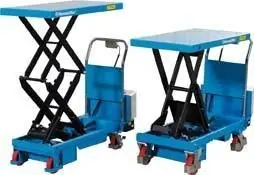 Doppelscherenhubtisch Elektr. ETFD 35 Gesutra | mit Doppelschere | E-TFD35 | 350 kg | 130 mm | 370–1330 mm | 910x500 mm | 920 mm | 25 s | 90/110 mm/s | 1210x500 mm | 2x12/15 V/Ah | 1784510 Beliebt