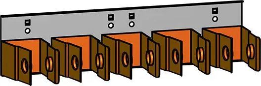 Kabelabroller 5-fach passend f. Lochwände Lochung 10X10 mm RAL 7019Rollenbreite bis 70mm | 1769694 Begrenztes Angebot