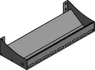Jetzt Bestellen Spulenboard passend f. Lochwände Lochung 10X10 mm RAL 7020Spulenköpfe bis 225mm | 1771954