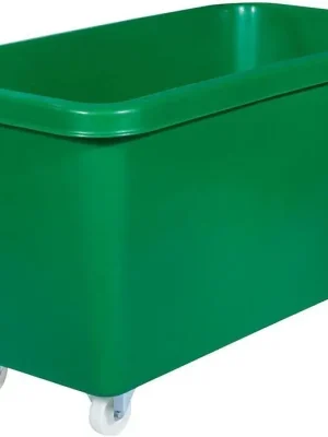 Billig Rollwanne, grün 1308x699x737mm | grün | 450 l | 2 Bock/2 Lenk/100 mm | 1308x699x737 mm | 1774040