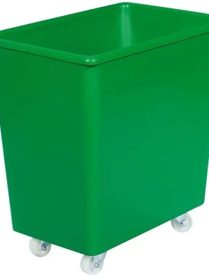 Begrenztes Angebot Rollwanne, grün 660x432x670mm | grün | 135 l | 4 Lenk/65 mm | 660x432x670 mm | 1769524