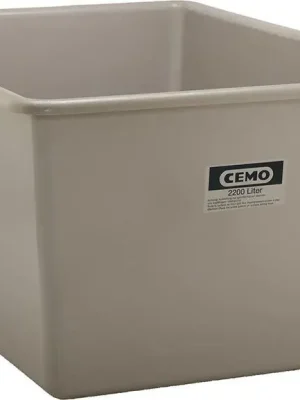 Knallerangebot Rechteckbehälter 2200 Liter grau | grau | Standard | 2200 l | 2110x1480x930 mm | 1970x1340x920 mm | 1770565