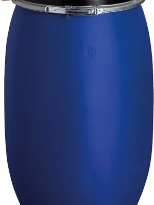 Finale Aktion Weithalsfass 120 l blau D490xH800 mm Öffnung D395 mm | ohne Griffe | 120 l | 800x490 mm | 395 mm | 1779043