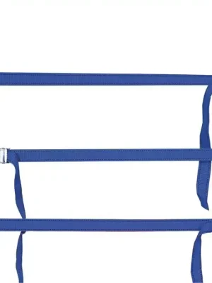 Rabatt Textilspannband Elastik blau | 1782489