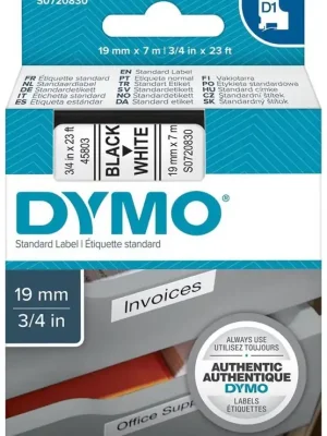 Schriftband D1 45803 schwarz/weiß 19mmx7m DYMO | 1785534 Sofort Bestellen