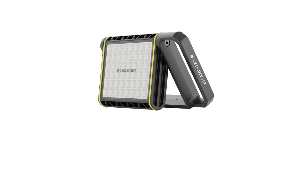 LEDLenser Baustrahler AF8R Work, 4000 lm, Hybrid Power für Akku- und Kabelbetrieb | 1419246 Sonderaktion