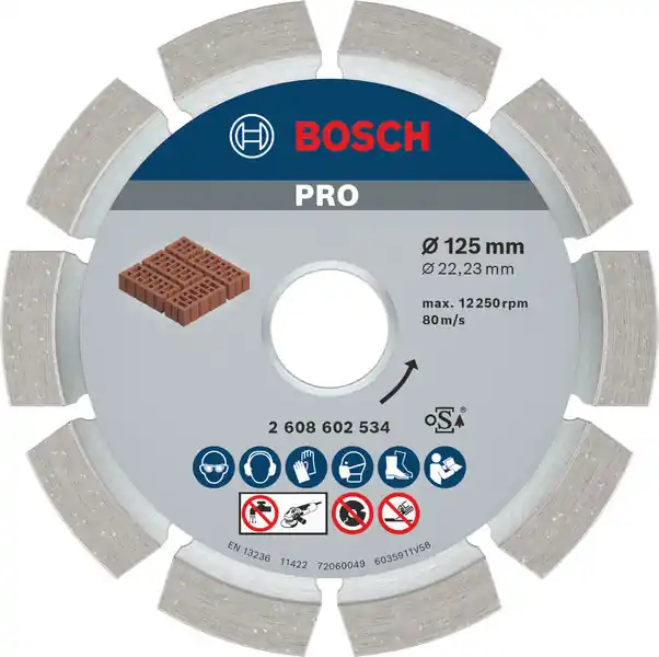 Schnäppchen Bosch PRO Mortar Diamanttrennscheibe, 125x22,23 mm | 1010485