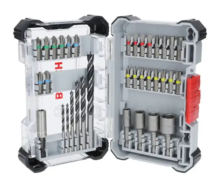 Bosch Extra Hard Schrauberbit‑ und PRO Wood Bohrer-Set, 35‑tlg. | 1010192 Schneller Versand