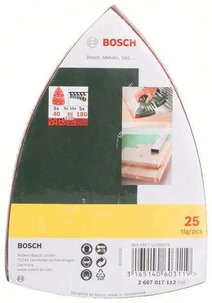 Preisreduziert Bosch Schleifblatt-Set für Multischl online kaufen
