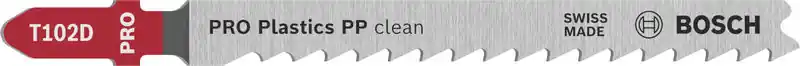 Bosch PRO Plastics PP clean T102D Stichsägeblatt, 100 mm, 2-tlg. | 1009364 Bestpreis