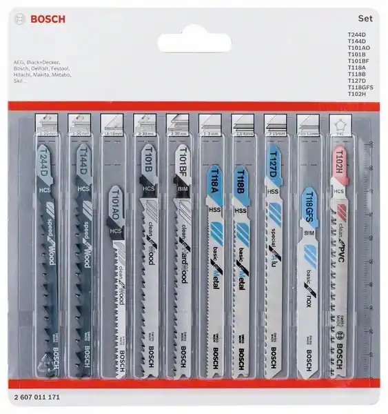 Preisreduziert Bosch Stichsägeblatt-Set All in One, online kaufen