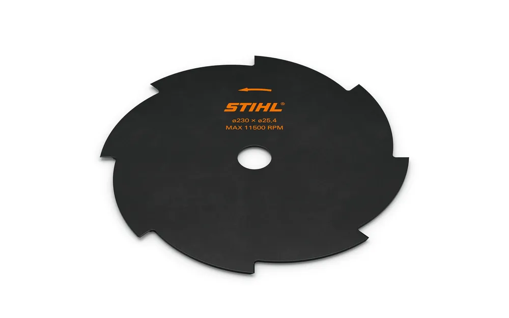Letzte Chance STIHL Grasschneideblatt, acht Zähne, 230mm