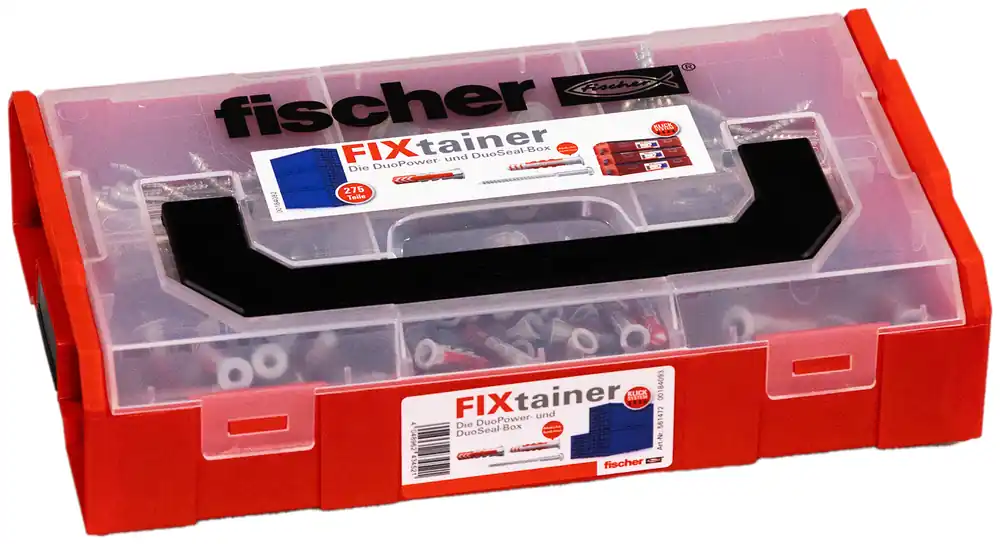 Fischer FIXtainer - DuoPower / DuoSeal + S (275) | DuoPower / DuoSeal + S (275) | 1149204 Expressversand