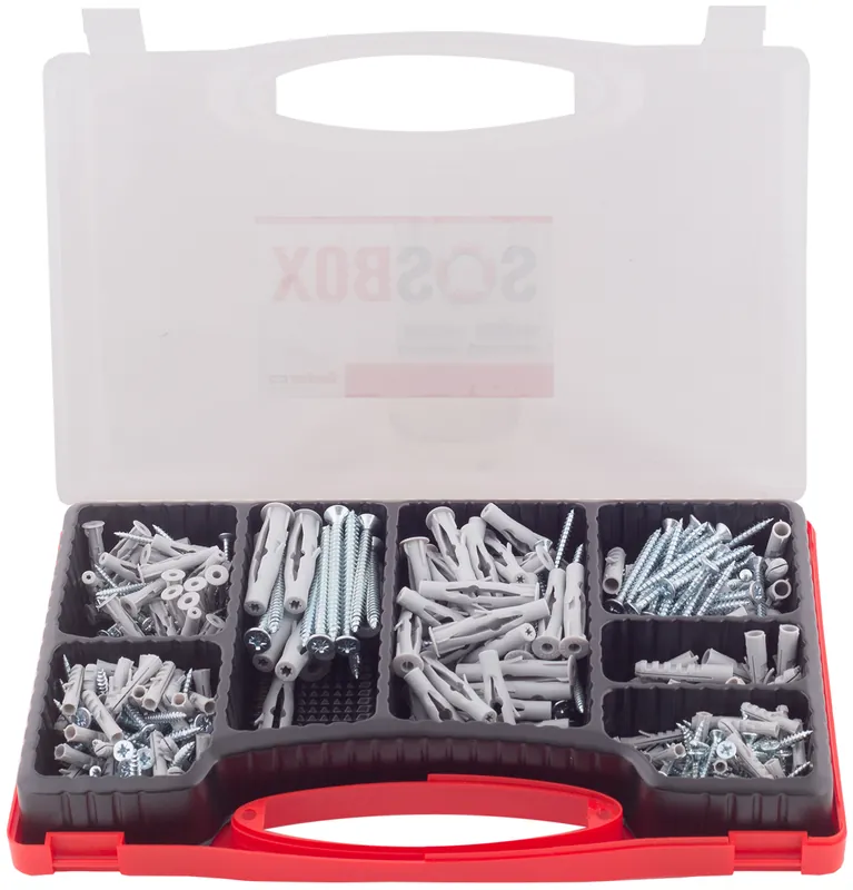 Fischer SOSBOX Dübel S/FU+Schrauben (360) | SOSBOX Dübel S/FU+Schrauben (360) | 1146339 Markenware
