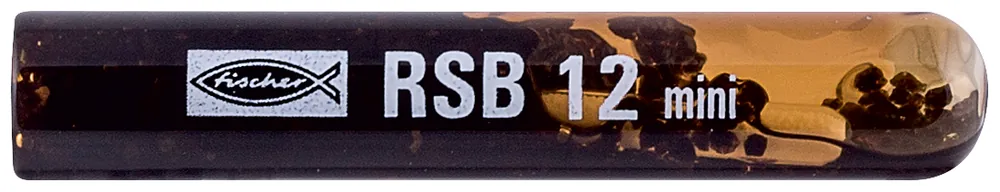 Fischer Reaktionspatrone RSB 12 mini | 14 mm | 75 mm | 1145939 Sonderaktion