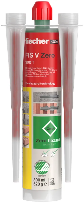 Fischer Injektionsmörtel FIS V Zero 300 T | Kartusche | 300 ml | 1149272 Preisreduziert