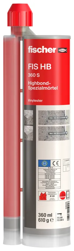 Fischer Highbond-Spezialmörtel FIS HB 360 S | 360 ml | 1145991 Heißes Angebot
