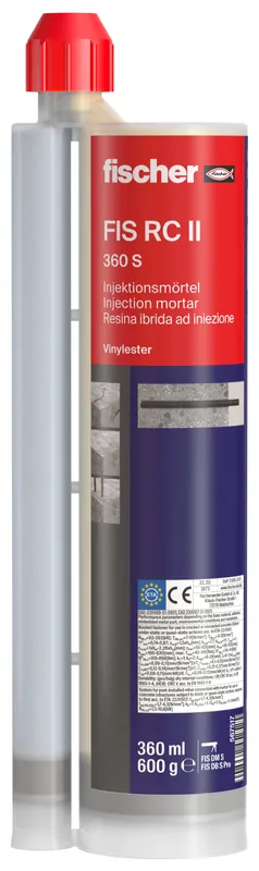 Neue Ware Fischer Injektionsmörtel FIS RC II 360 S | 360 ml | 1149800