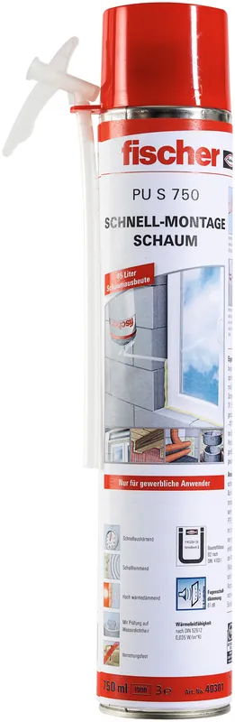 Schnäppchen Fischer Schnellmontage Schaum PU S 750 | 750 ml | 45 l | 1144070