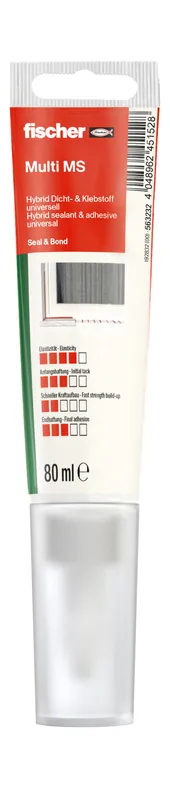 Fischer Multi MS 80 weiß | weiß | 425 g | 80 g | 1149786 Neu Im Sortiment