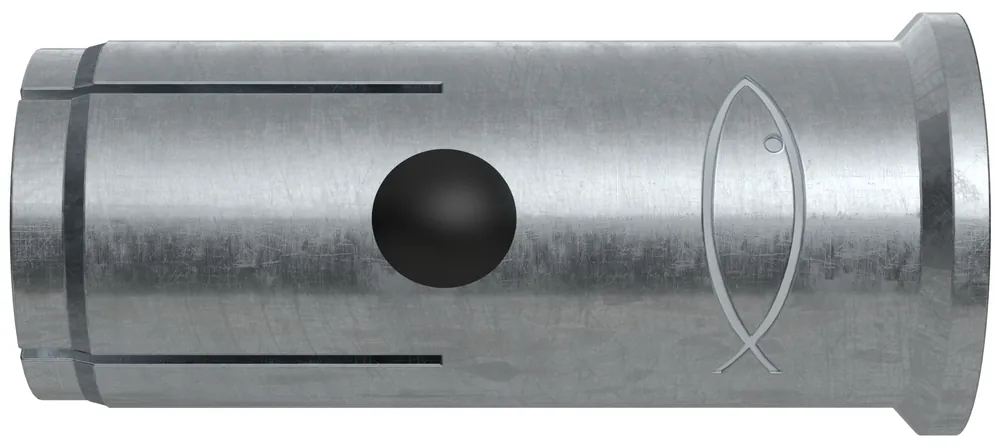 Zertifiziert Fischer Einschlaganker EA II M6x25 | Galvanisch verzinkter Stahl | 25 mm | M6 | 1146342