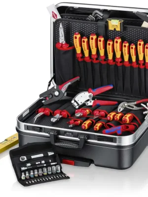 Günstig KNIPEX Werkzeugkoffer "BIG Basic Move" ElektroPlus 68-teilig 515 mm | 1165953