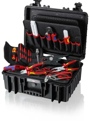 Direkt Vom Hersteller KNIPEX Werkzeugkoffer "Robust23" Elektro 25-teilig 370 mm | 1165975