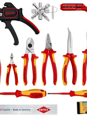 KNIPEX Erweiterungsset Elektro 2 14-teilig | 1165944 Preisreduziert