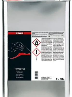 E-COLL Brennspiritus 20L Kanister | 20-l-Kanister | 1409042 Direkt Vom Hersteller