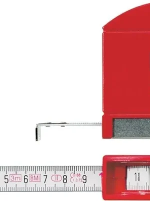 BMI Taschenbandmaß TOP M 3mx13mm weiß | 1415447 Beliebt