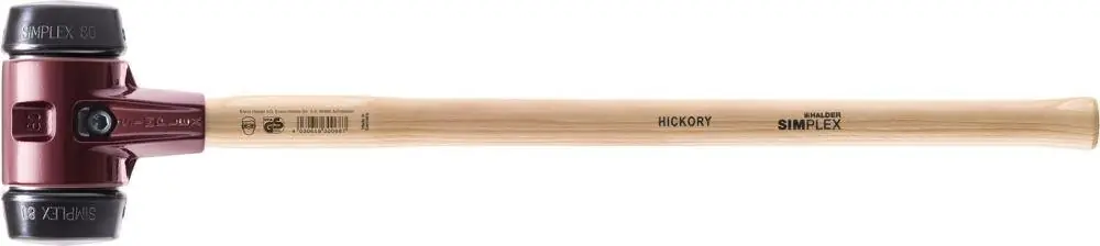 Schneller Versand Halder Vorschlaghammer SIMPLEX D.100mm, Gummi | 1406283