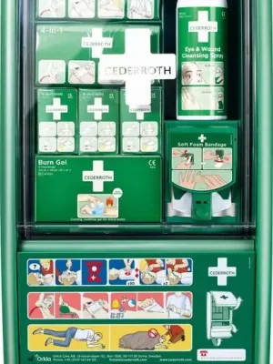 CEDERROTH Erste-Hilfe-Station incl. Inhalt | 1399272 Heißes Angebot
