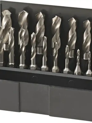 Preiswert Völkel Bit-Satz Spiralbohrer HSS1-10mm 19-teilig | 1402937