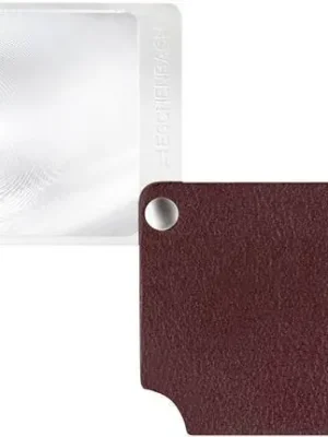 Preis Gesenkt Eschenbach Scheckkartenlupe rot visoPOCKET 2,5x Leder | 1409311